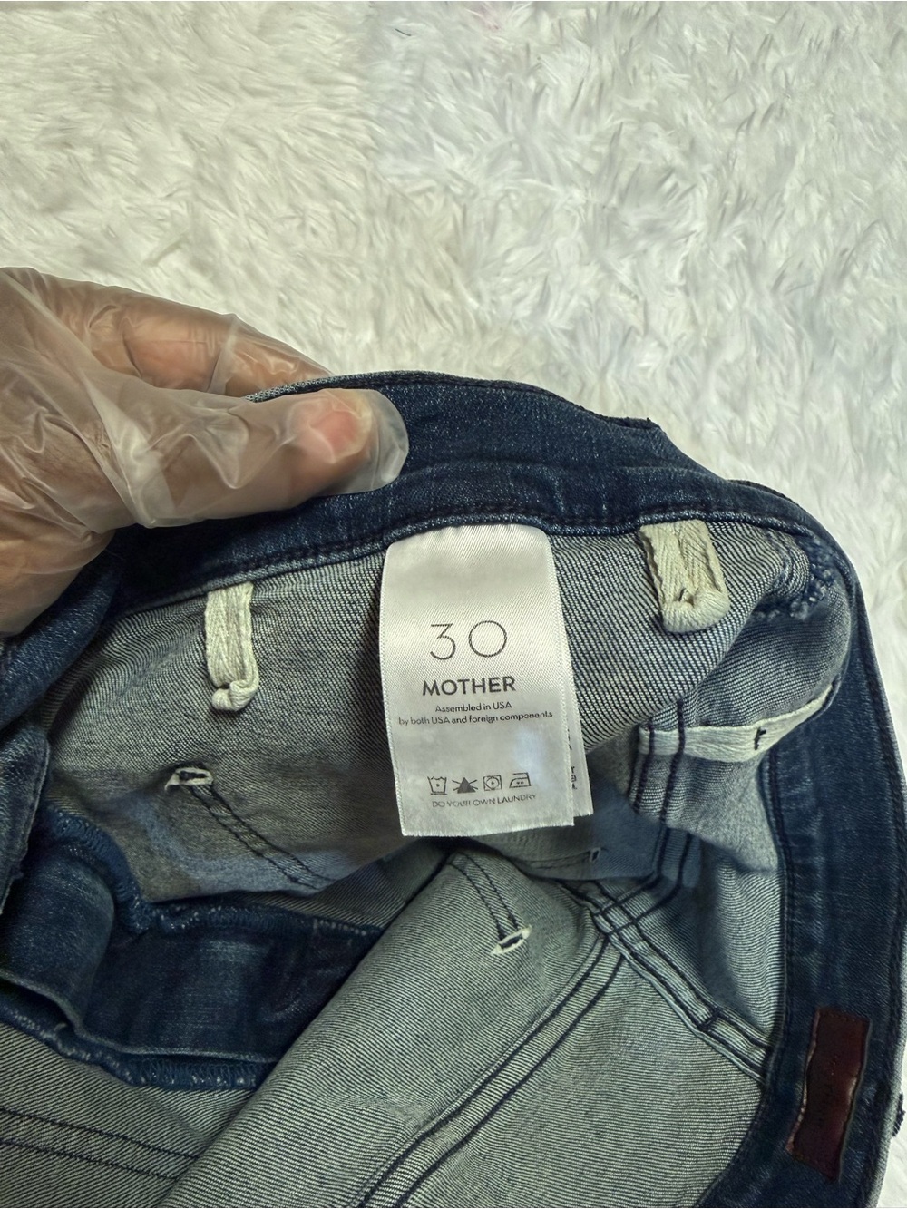 MOTHER THE HUSTLER PATCH POCKET ANKLE FRAY - OUT FOR THE EVENING - Picture 9 of 16